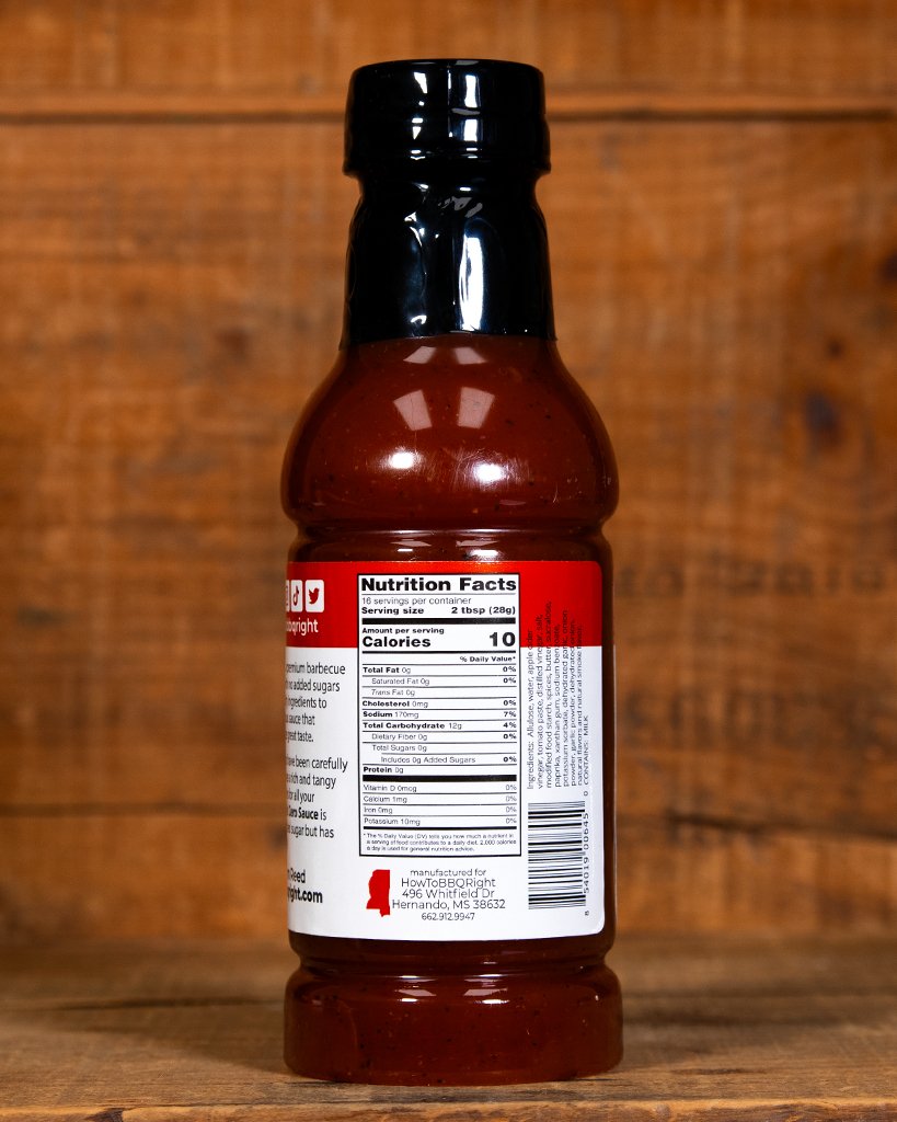 Killer Hogs Zero Added Sugar BBQ Sauce 16 oz – HowToBBQRight