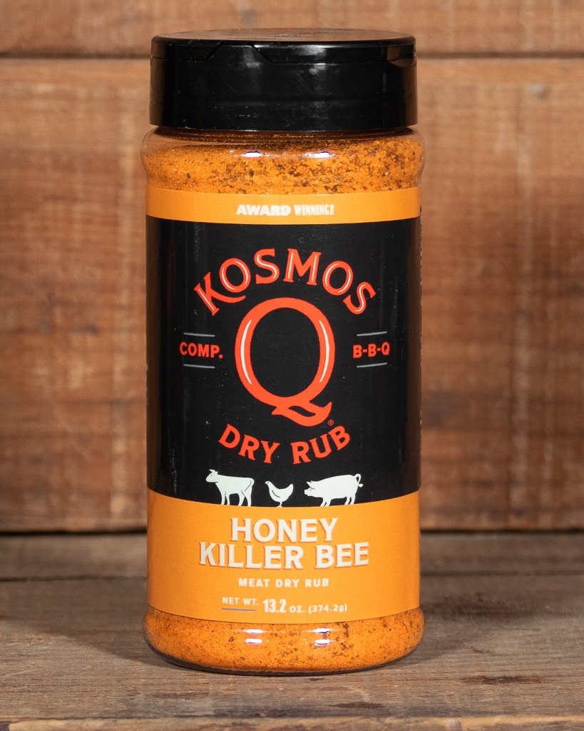 
                  
                    Kosmo's Honey Killer Bee BBQ Rub - HowToBBQRight
                  
                