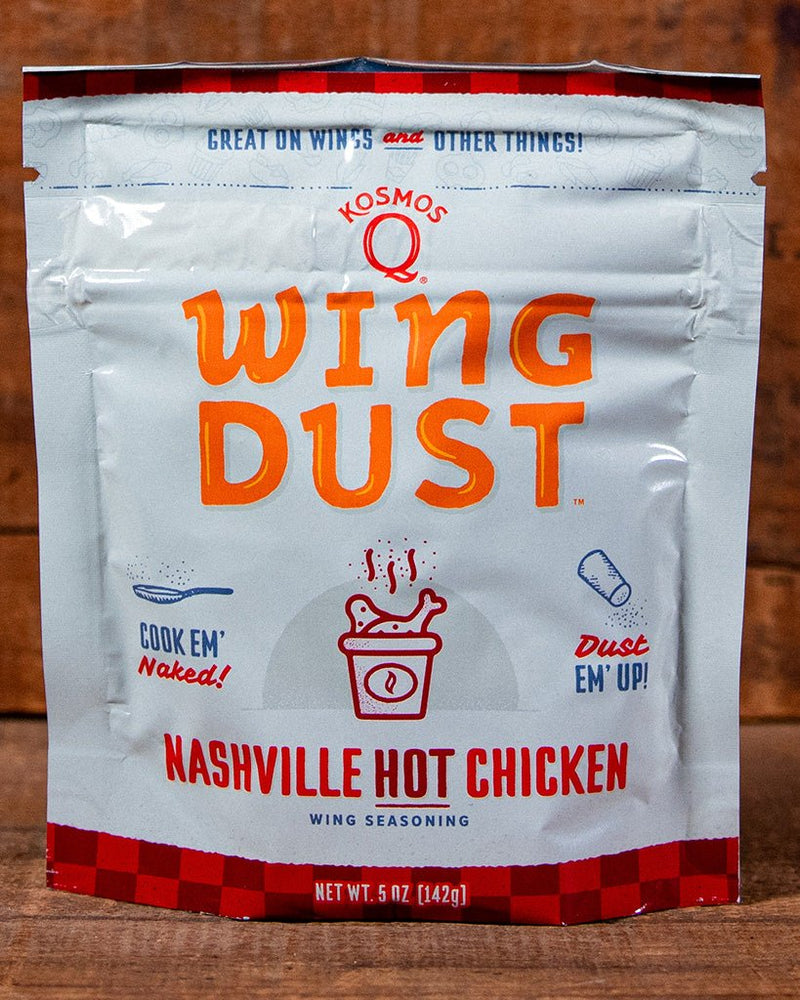 Kosmos Q Salt & Vinegar Wing Dust, Chicken 8 Ounce (Pack of 1)