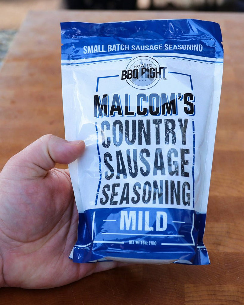 
                  
                    Malcom's Country Sausage Seasoning - HowToBBQRight
                  
                