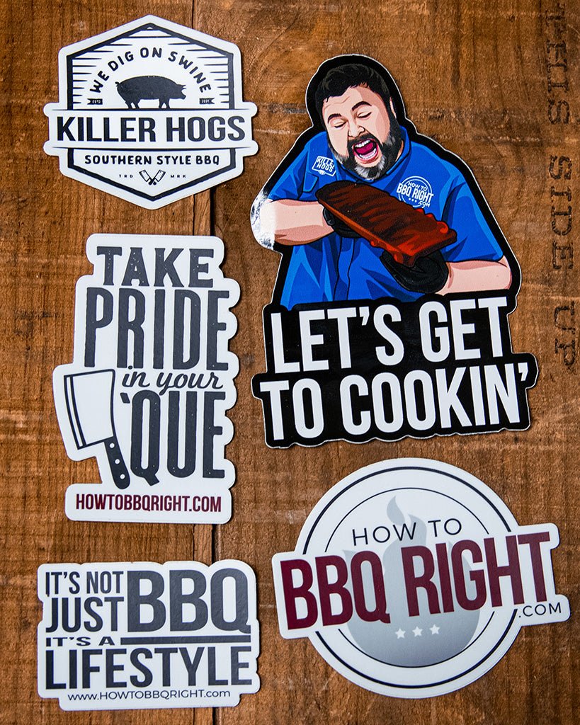 Malcom's Fan Sticker Pack - HowToBBQRight