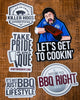 Malcom's Fan Sticker Pack - HowToBBQRight
