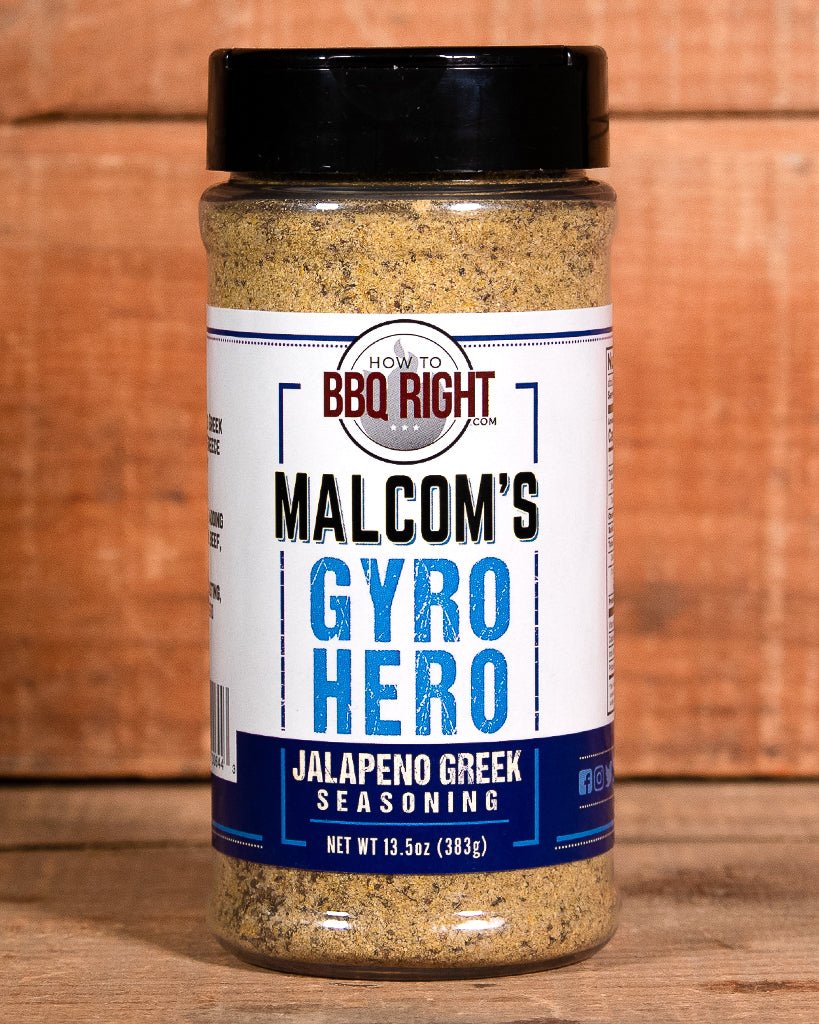 
                  
                    Malcom's Gyro Hero Seasoning - HowToBBQRight
                  
                