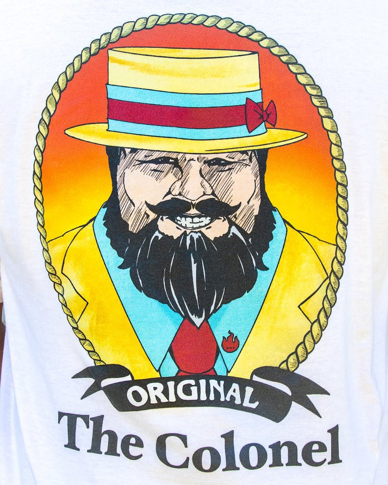 
                  
                    Malcom's The Colonel T-Shirt - HowToBBQRight
                  
                