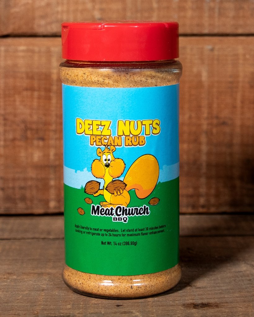 Meat Church BBQ Rub Deez Nuts Honey Pecan Seasoning 14 oz