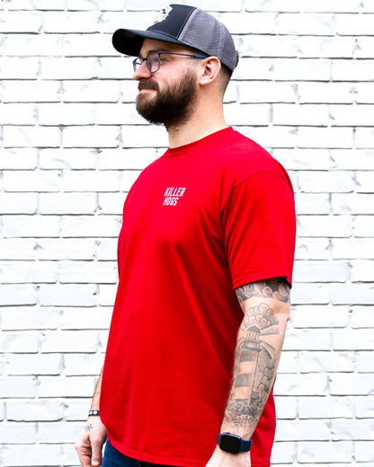 Southern Style BBQ Red T-Shirt and Killer Hogs Black Hat - HowToBBQRight